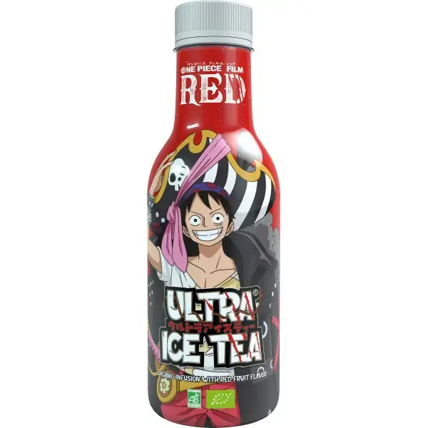 Ultra Ice Tea One Piece Red Luffy Ml Bd Fan Comics Votre