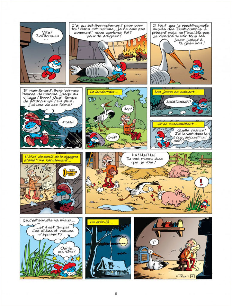 Les Schtroumpfs Tome 25, Un Enfant Chez Les Schtroumpfs - BD FAN COMICS ...