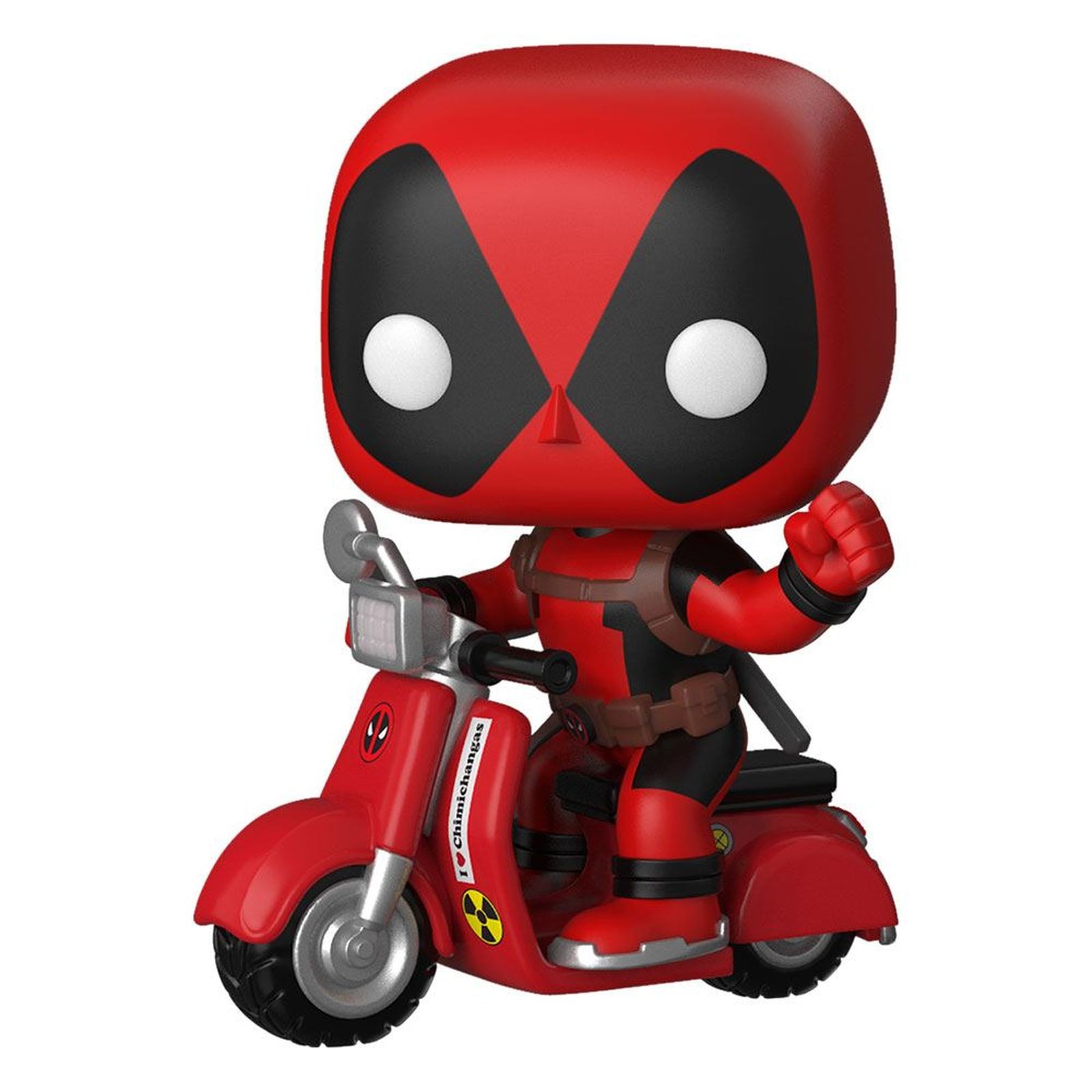 figurine pop deadpool scooter