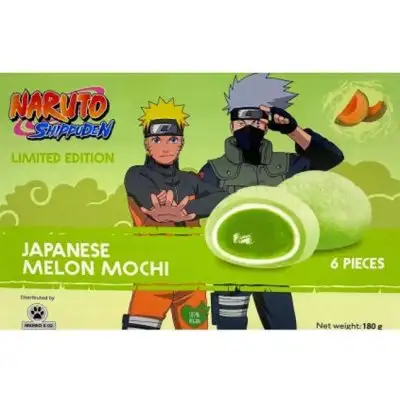 Buy Naruto 6 Japanese Mochis Melon Naruto & Kakashi Limited