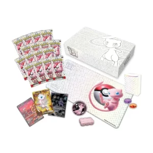 Contenu du Coffret Ultra Premium Mew Ecarlate et Violet 151