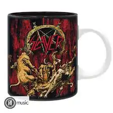 Mug Slayer – Hell Awaits 320 ml avec design inspiré de l'album de Slayer.